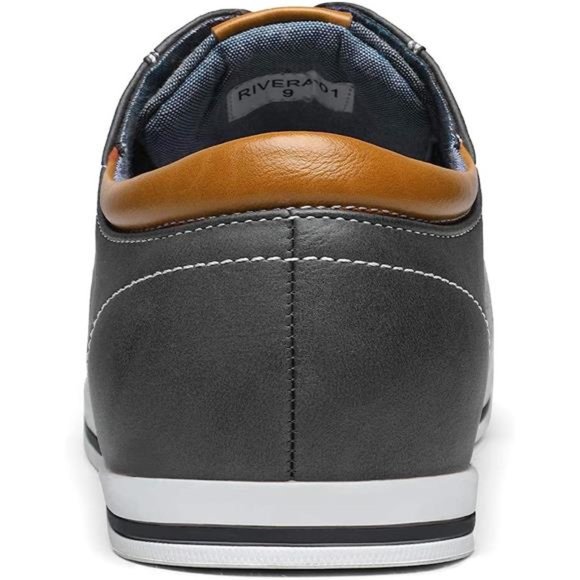 Men\'s Rivera Oxfords Shoes Sneakers (Grey) (Brand New) main image 5